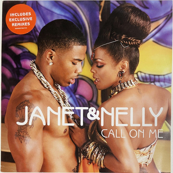 Janet Jackson, Nelly – Call On Me 12" vinyl record, image 1 of 4