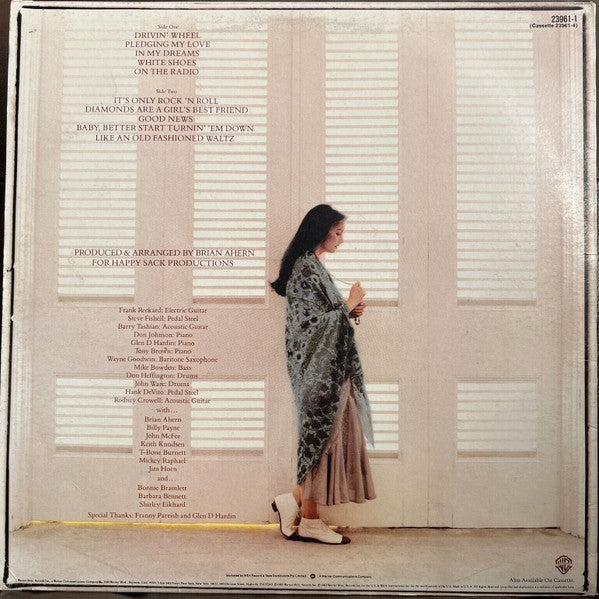 Emmylou Harris – White Shoes LP vinyl record, image 2 of 6