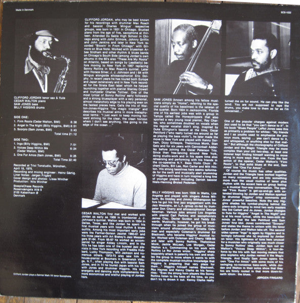 Clifford Jordan And The Magic Triangle – Firm Roots LP vinyl record, image 2 of 4