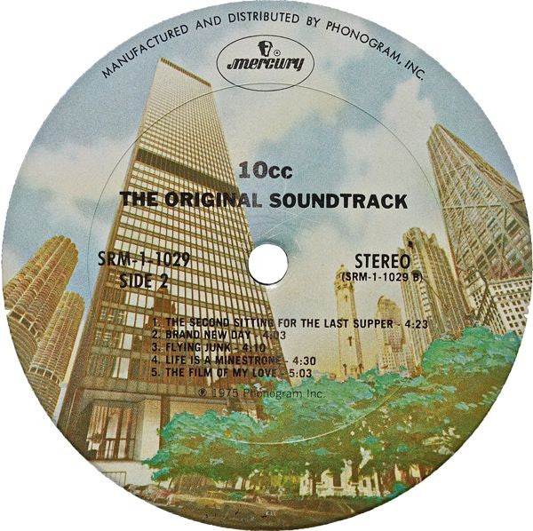 10cc – The Original Soundtrack LP vinyl record, image 7 of 10