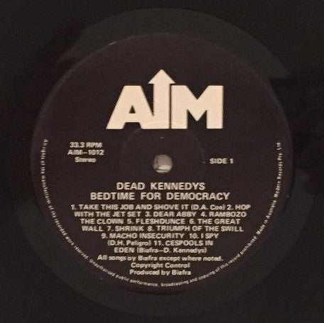 Dead Kennedys – Bedtime For Democracy LP vinyl record, image 4 of 6