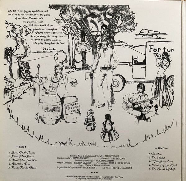 Damon – Song Of A Gypsy LP vinyl record, image 2 of 9