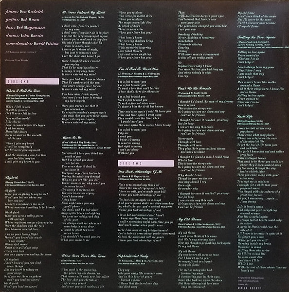 Linda Ronstadt, Nelson Riddle And His Orchestra – Lush Life LP vinyl record, image 6 of 7