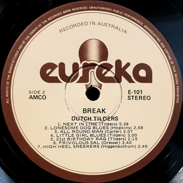Dutch Tilders – Break LP vinyl record, image 5 of 5