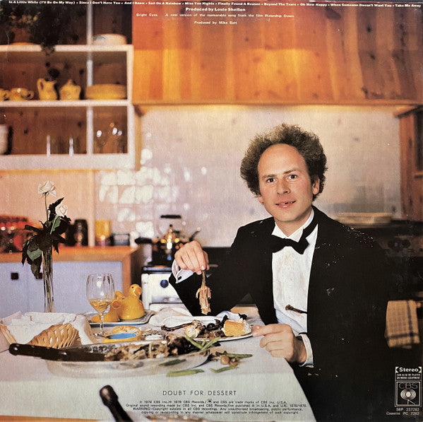 Art Garfunkel – Fate For Breakfast LP vinyl record, image 2 of 10
