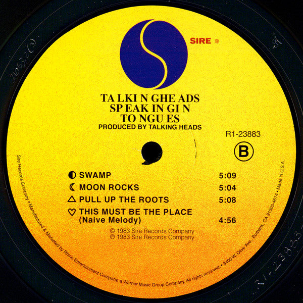 Talking Heads – Speaking In Tongues LP vinyl record, image 4 of 9