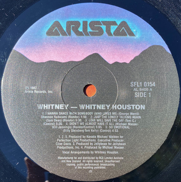 Whitney Houston – Whitney LP vinyl record, image 6 of 7