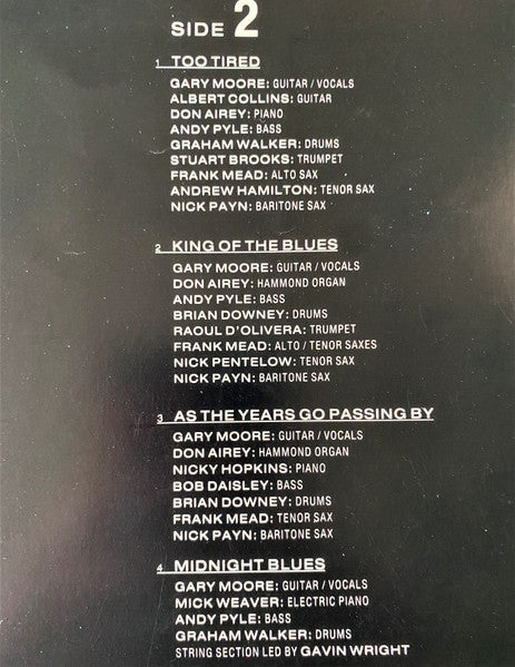 Gary Moore – Still Got The Blues LP vinyl record, image 9 of 10