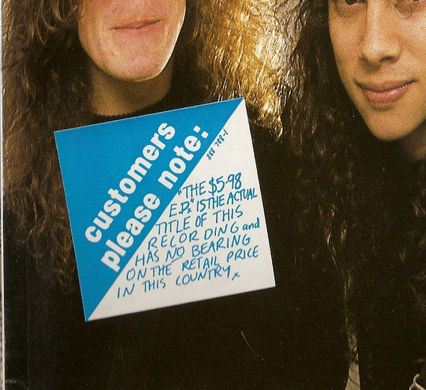 Metallica – The $5.98 E.P. - Garage Days Re-Revisited 12" vinyl record, image 5 of 5