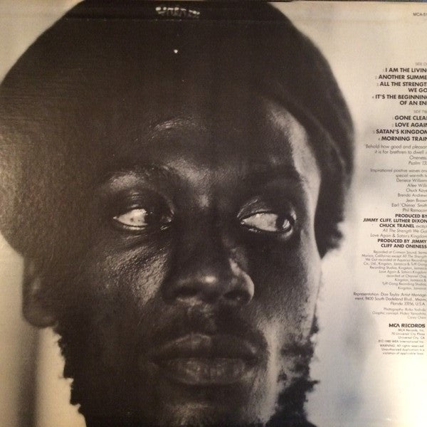 Jimmy Cliff – I Am The Living LP vinyl record, image 2 of 6