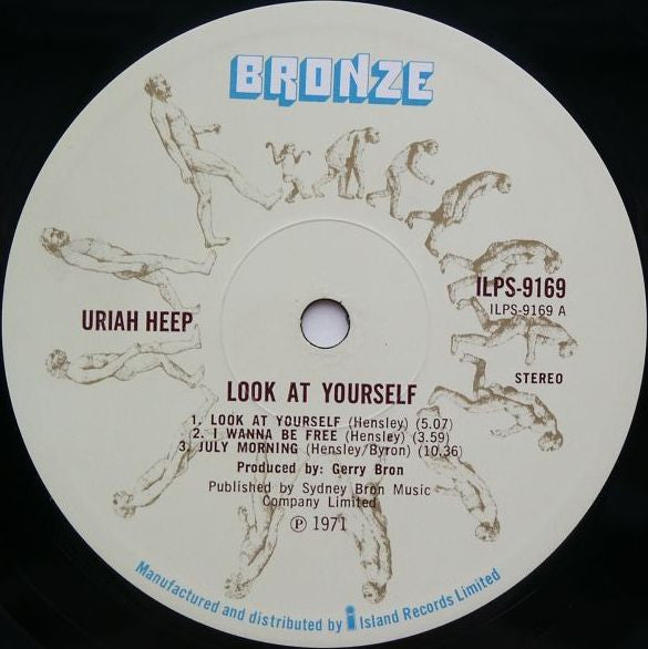 Uriah Heep – Look At Yourself LP vinyl record, image 3 of 6