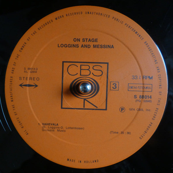 Loggins And Messina – On Stage (2xLP) LP vinyl record, image 7 of 10