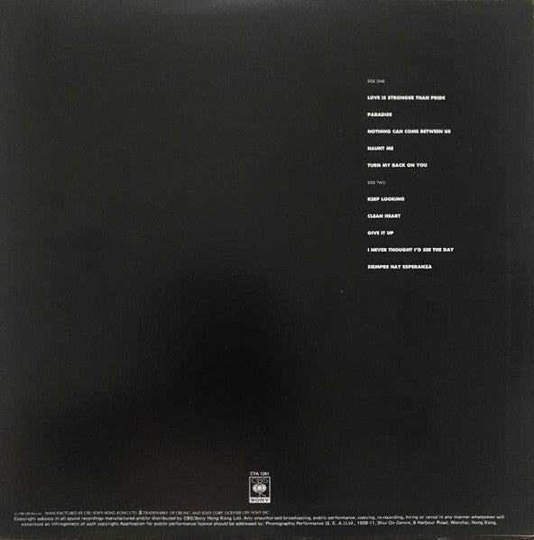 Sade – Stronger Than Pride LP vinyl record, image 2 of 2