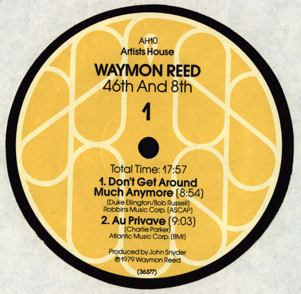 Waymon Reed – 46th And 8th LP vinyl record, image 5 of 6
