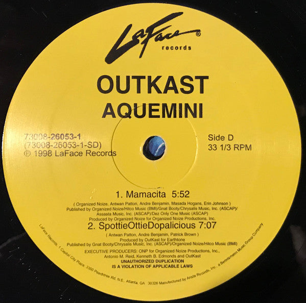 OutKast – Aquemini (3xLP) LP vinyl record, image 7 of 10