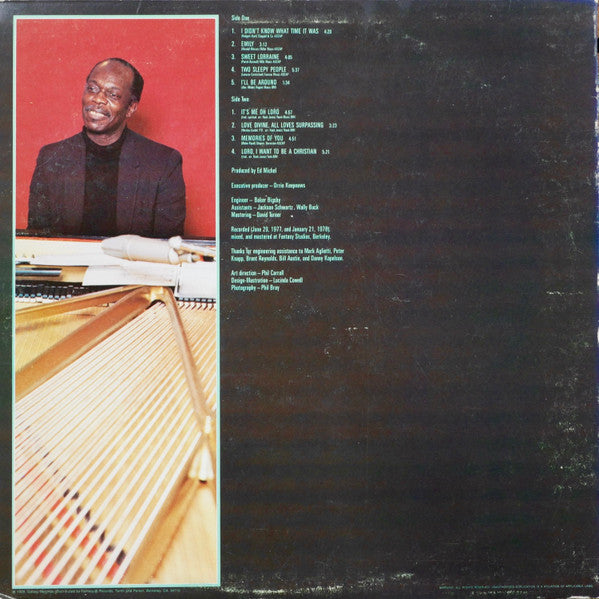 Hank Jones – Tiptoe Tapdance LP vinyl record, image 2 of 5