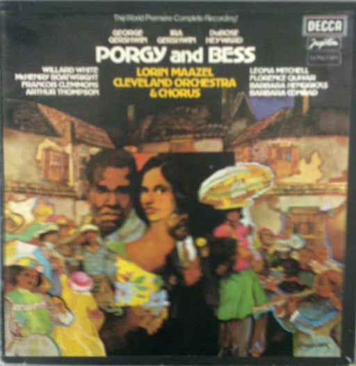 George Gershwin, DuBose Heyward, Lorin Maazel, The Cleveland Orchestra, The Cleveland Orchestra Chorus, The Cleveland Orchestra Children's Chorus, Robert Page, Becky Seredick, Ira Gershwin – Porgy And Bess (3xLP) LP vinyl record, image 1 of 3