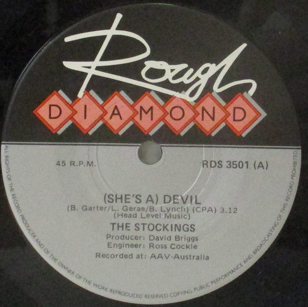 The Stockings – (She's A) Devil 7" vinyl record, image 3 of 4