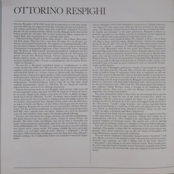 Camille Saint-Saëns, Ottorino Respighi – Oratorio De Noël / Lauda Per La Natività Del Signore LP vinyl record, image 10 of 10