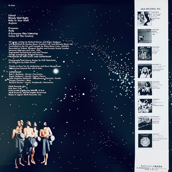 Supertramp – Crime Of The Century LP vinyl record, image 2 of 8