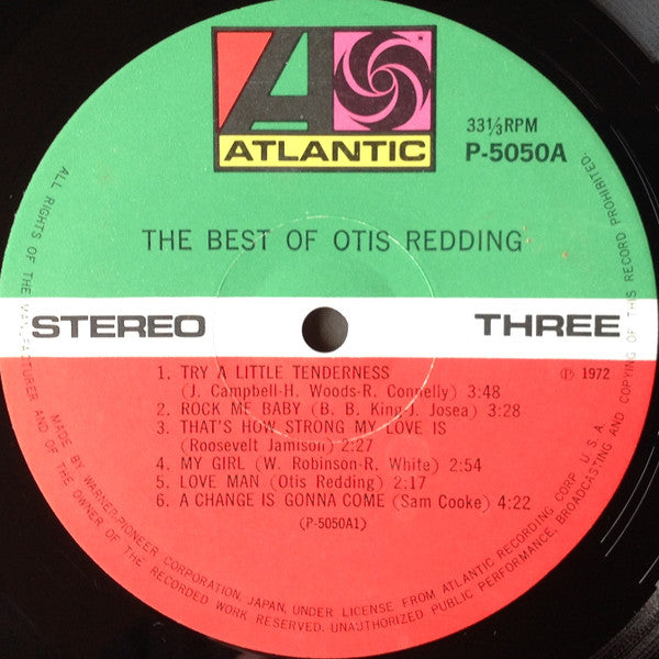 Otis Redding, Otis Redding – The Best Of Otis Redding = ベスト・オブ・オーティス・レディング (2xLP) LP vinyl record, image 7 of 9