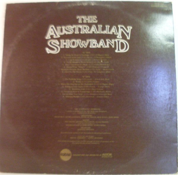 The Australian Showband – Great Australian Hits LP vinyl record, image 2 of 4