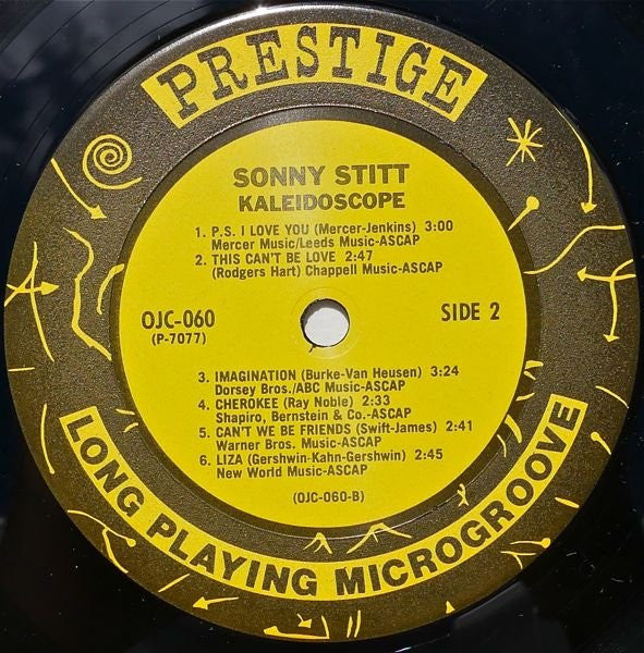 Sonny Stitt – Kaleidoscope LP vinyl record, image 7 of 7