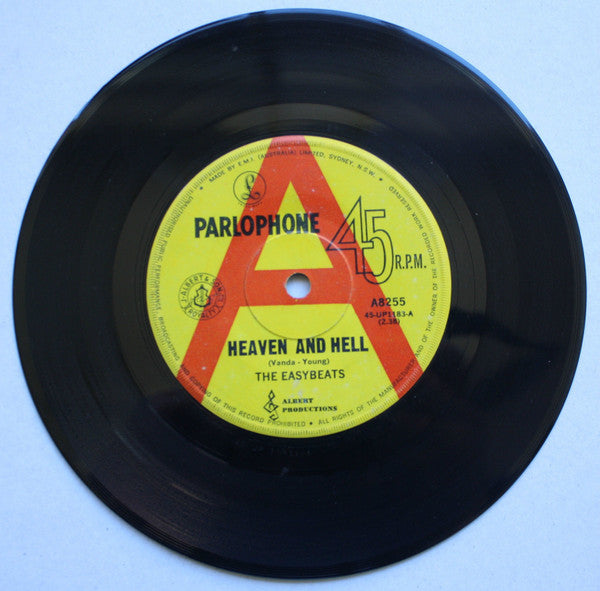 The Easybeats – Heaven And Hell 7" vinyl record