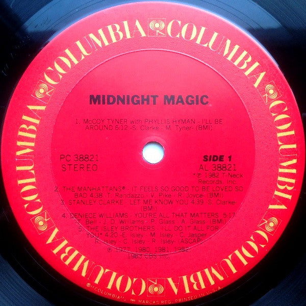 Various – Midnight Magic LP vinyl record, image 3 of 4