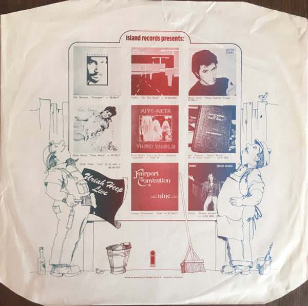 Brian Eno – Here Come The Warm Jets LP vinyl record, image 6 of 6