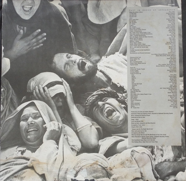 Monty Python – Monty Python's Life Of Brian (Original Motion Picture Soundtrack) LP vinyl record, image 6 of 6