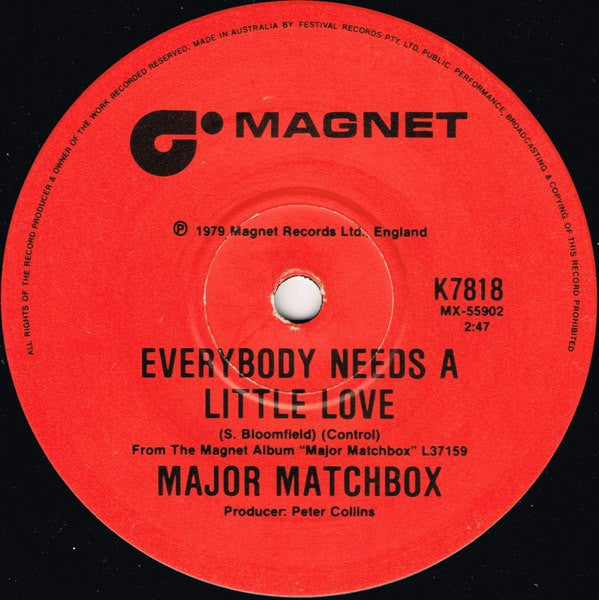 Matchbox – Rockabilly Rebel 7" vinyl record, image 2 of 2