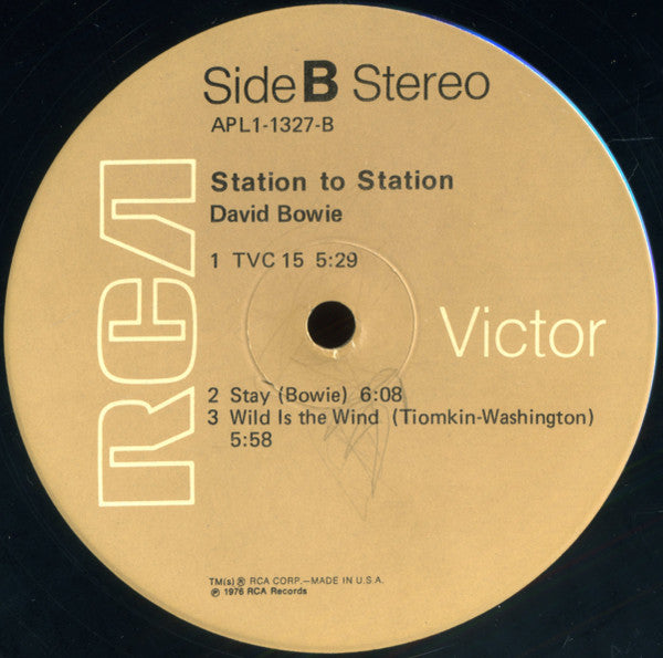 David Bowie – Station To Station LP vinyl record, image 4 of 5