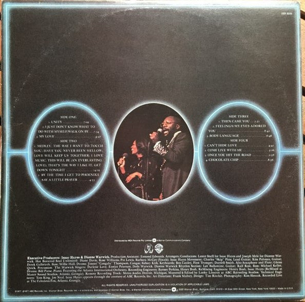Isaac Hayes, Dionne Warwick – A Man And A Woman (2xLP) LP vinyl record, image 2 of 4