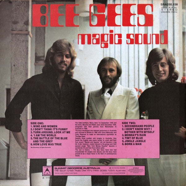 Bee Gees – Magic Sound LP vinyl record, image 2 of 4