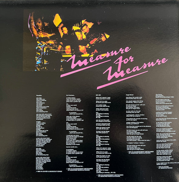 Icehouse – Measure For Measure LP vinyl record, image 2 of 6