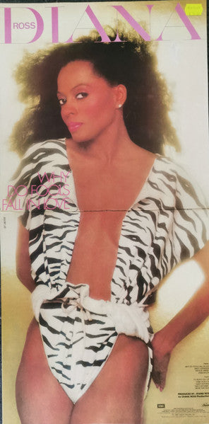 Diana Ross – Why Do Fools Fall In Love LP vinyl record, image 3 of 6