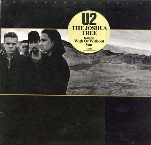 U2 – The Joshua Tree LP vinyl record, image 1 of 10