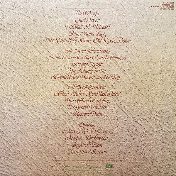 The Band – Anthology (2xLP) LP vinyl record, image 3 of 8