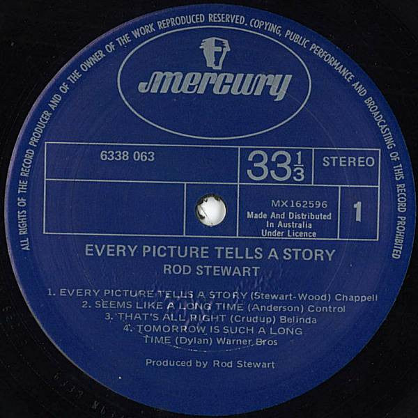 Rod Stewart – Every Picture Tells A Story LP vinyl record, image 2 of 6