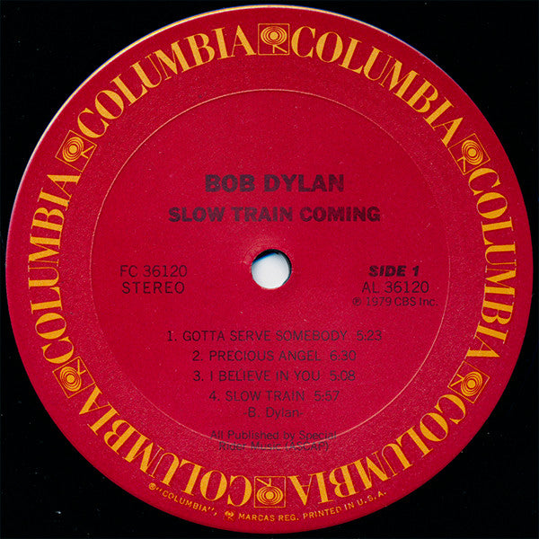 Bob Dylan – Slow Train Coming LP vinyl record, image 3 of 6