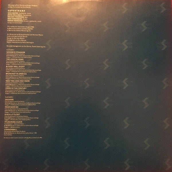 Supertramp – The Autobiography Of Supertramp LP vinyl record, image 3 of 6