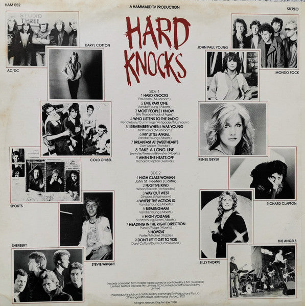 Various – Hard Knocks LP vinyl record, image 2 of 4