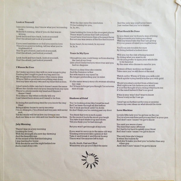 Uriah Heep – Look At Yourself LP vinyl record, image 6 of 6