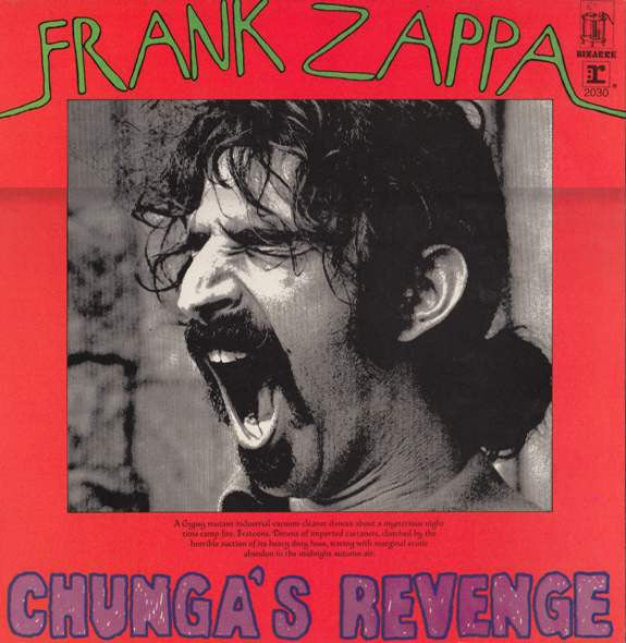 Frank Zappa – Chunga's Revenge LP vinyl record, image 1 of 6