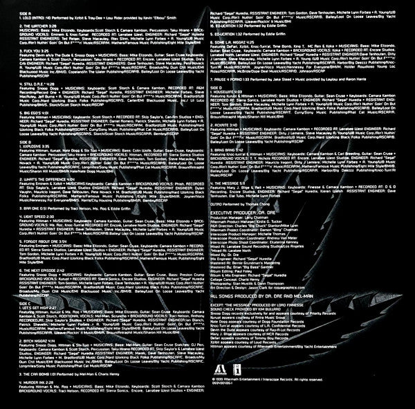 Dr. Dre – 2001 (2xLP) LP vinyl record, image 8 of 9