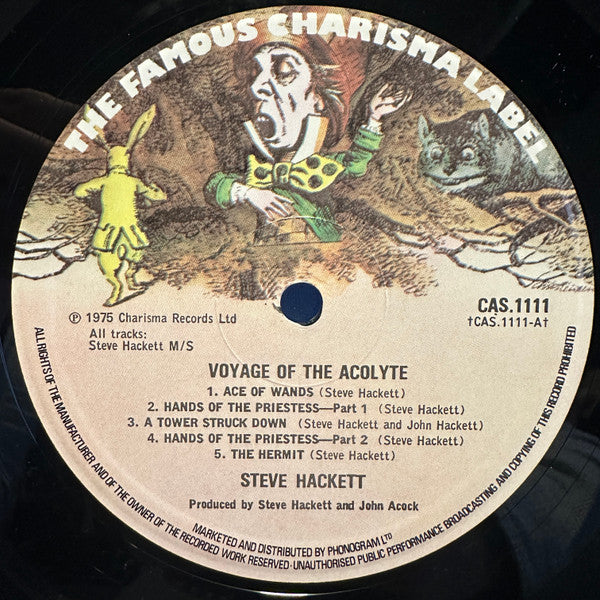 Steve Hackett – Voyage Of The Acolyte LP vinyl record, image 5 of 10
