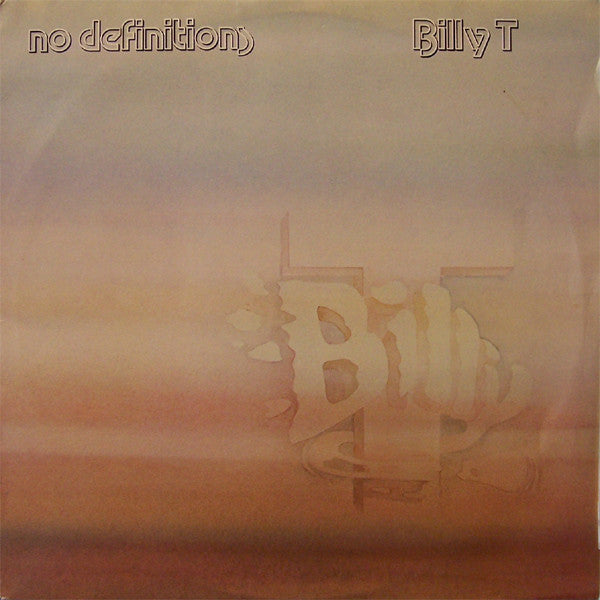 Billy T – No Definitions LP vinyl record, image 1 of 4