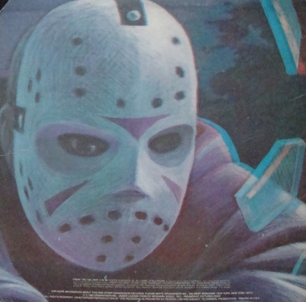 Harry Manfredini – Friday The 13th, Part I, II, & III (Original Motion Picture Soundtrack) LP vinyl record, image 2 of 10