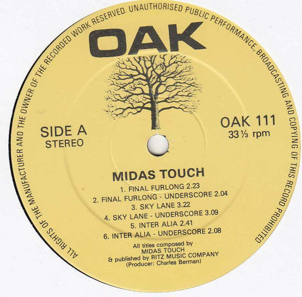 Midas Touch – The Golden Contemporary Sounds LP vinyl record, image 3 of 4